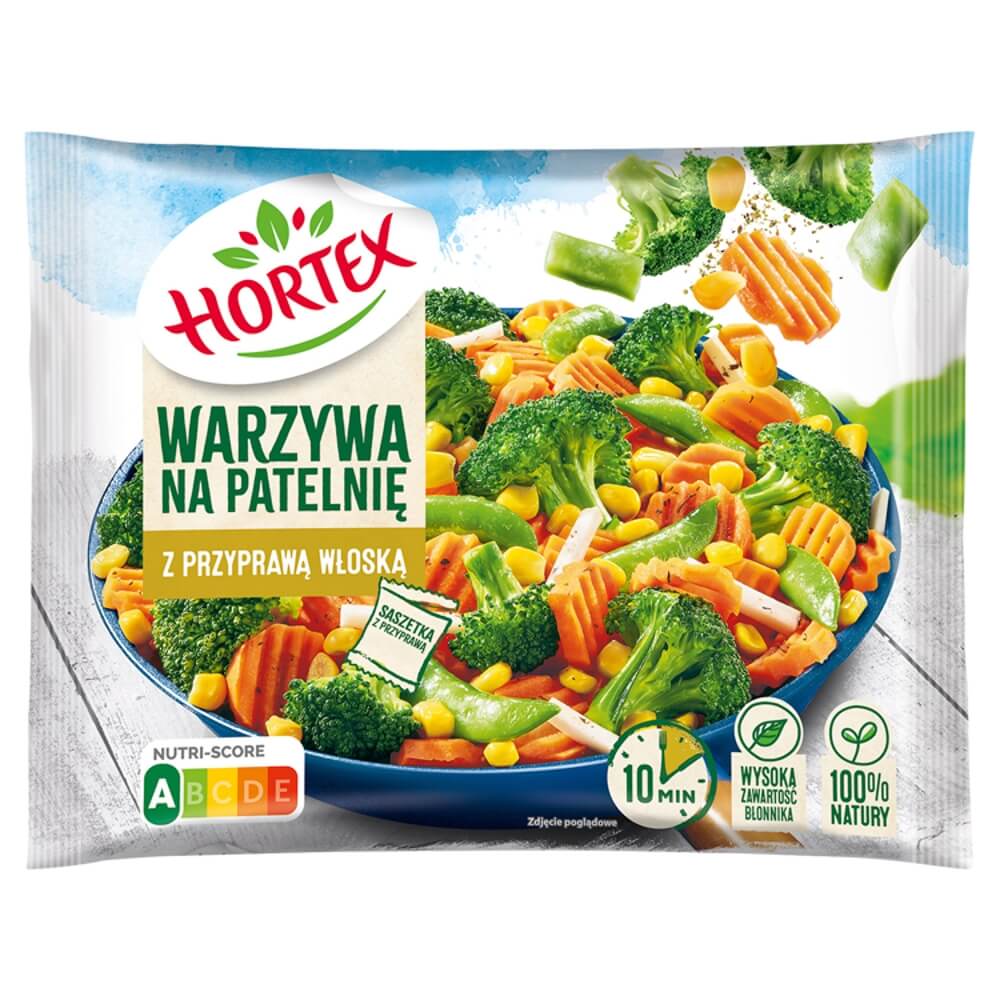 HORTEX Warzywa na patelnię z przyprawą włoską 450 g