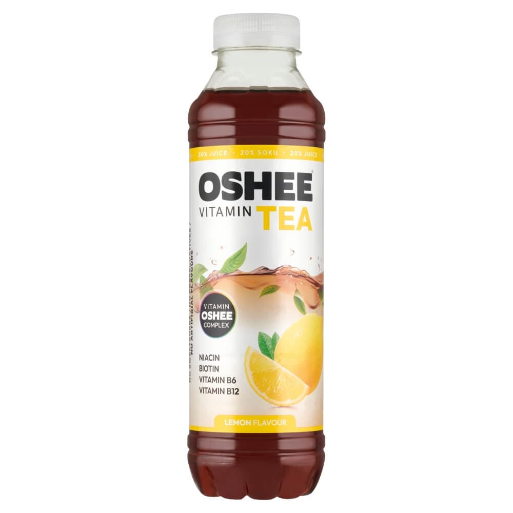 OSHEE VITAMIN Niegazowany napój herbaciany o smaku cytrynowym 555 ml