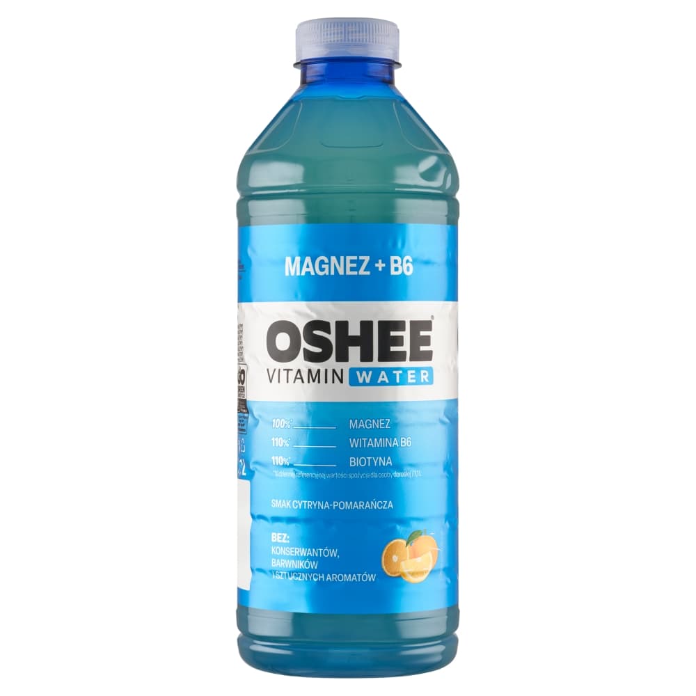 OSHEE VITAMIN WATER Napój niegazowany o smaku cytryny i pomarańczy 1100 ml