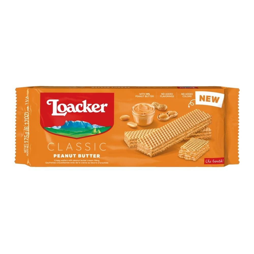 LOACKER Wafelki z masłem orzechowym 175 g
