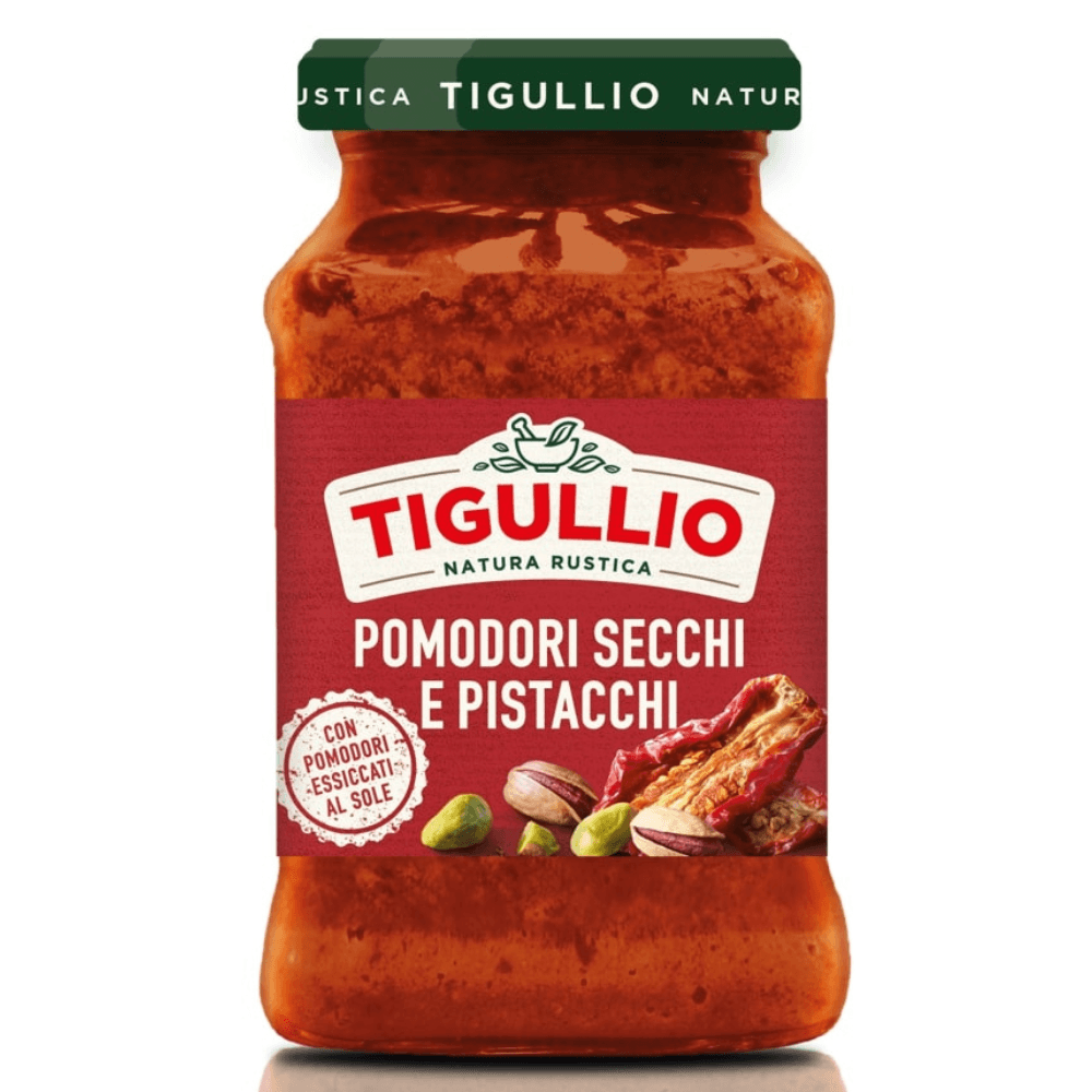 TIGULLIO Pesto z suszonymi pomidorami i pistacjami 185 g