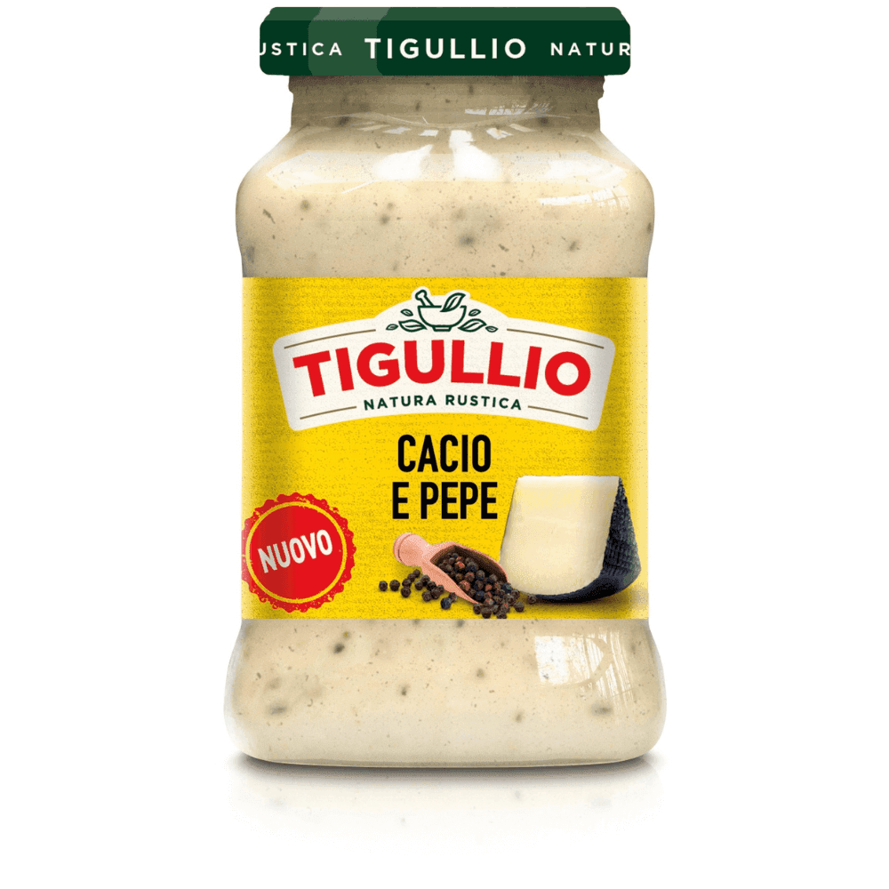 TIGULLIO Sos z serem pecorino i czarnym pieprzem 185 g