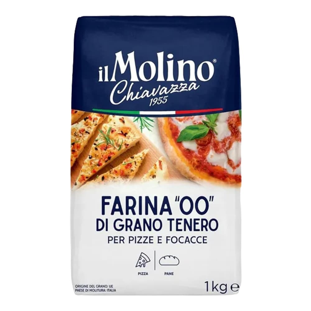 MOLINO CHIAVAZZA Mąka pszenna do pizzy i focacci typ 00 1000 g