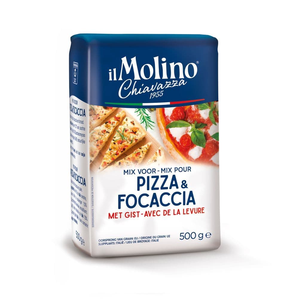 MOLINO CHIAVAZZA Mieszanka do pizzy i focacci 500 g