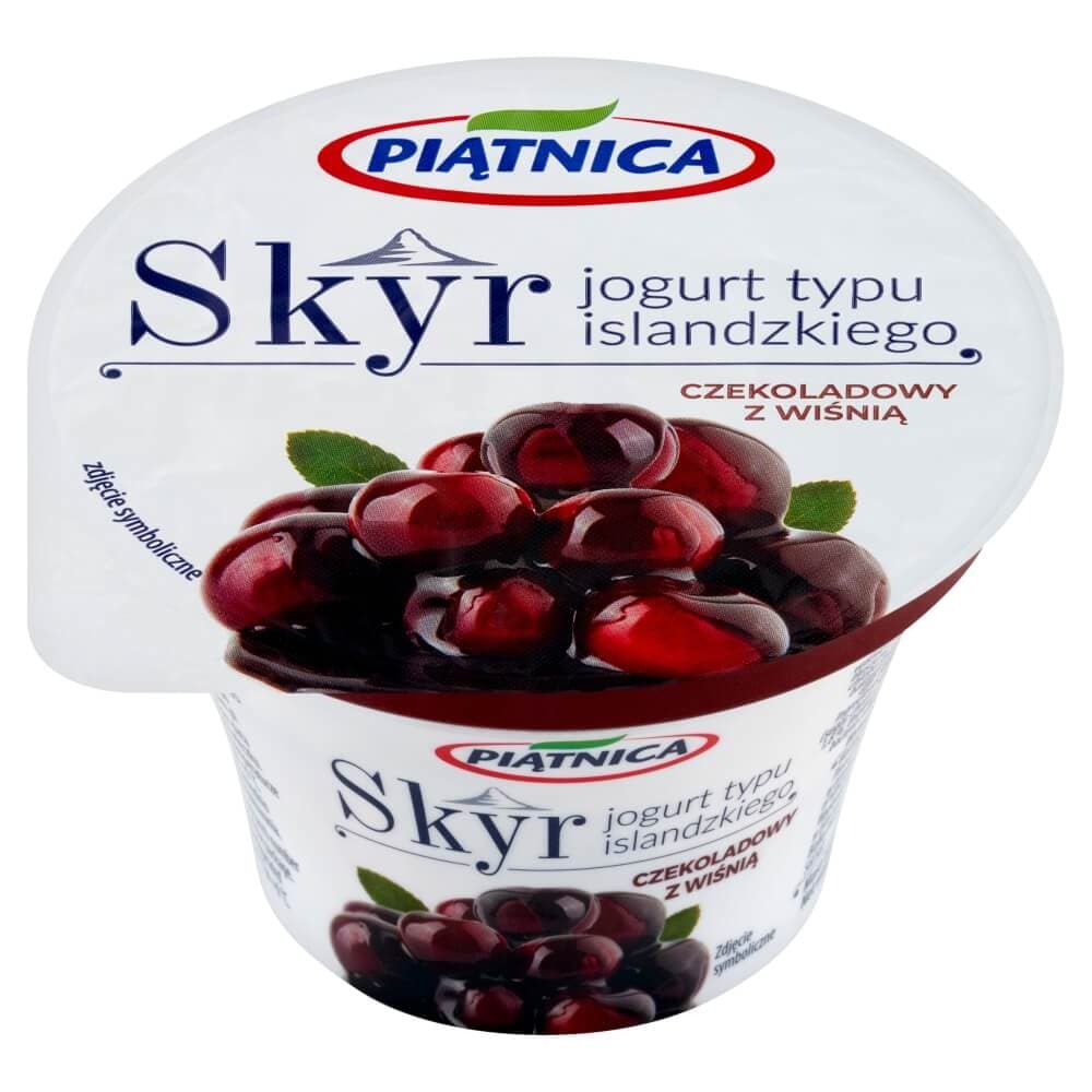 PIĄTNICA Skyr jogurt o smaku czekoladowy z wiśnią 150 g