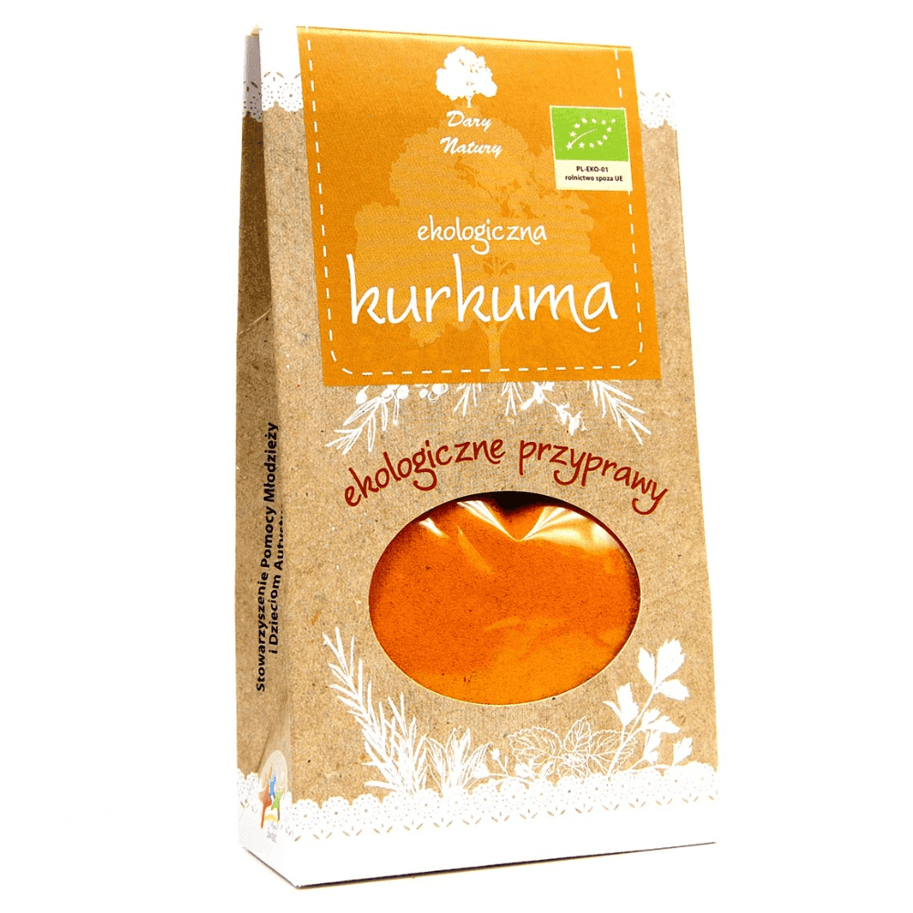DARY NATURY Kurkuma mielona BIO 50 g