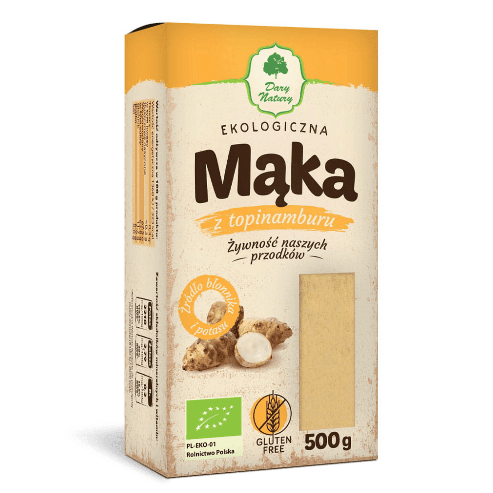 DARY NATURY Mąka z topinamburu BIO 500 g
