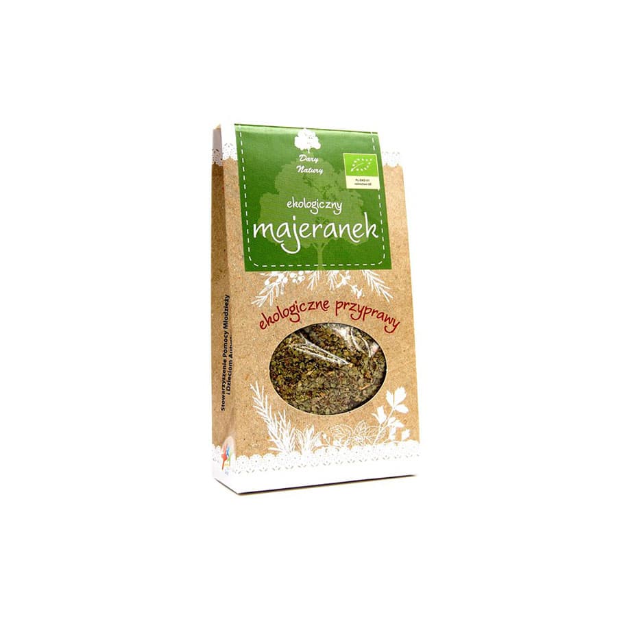 DARY NATURY Majeranek suszony BIO 15 g