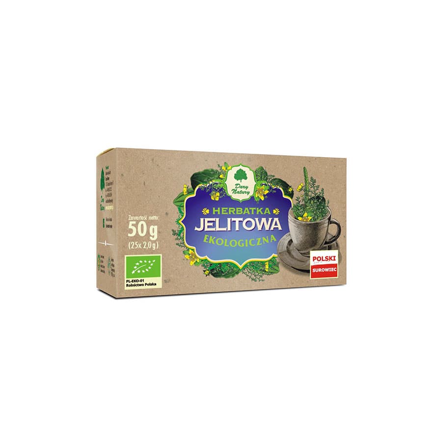 DARY NATURY Herbatka jelitowa BIO 25 szt. 50 g
