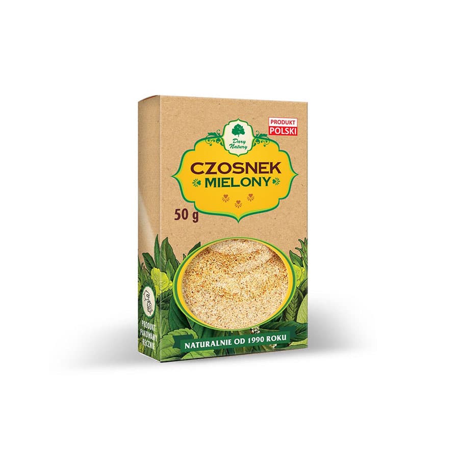 DARY NATURY Czosnek mielony 50 g