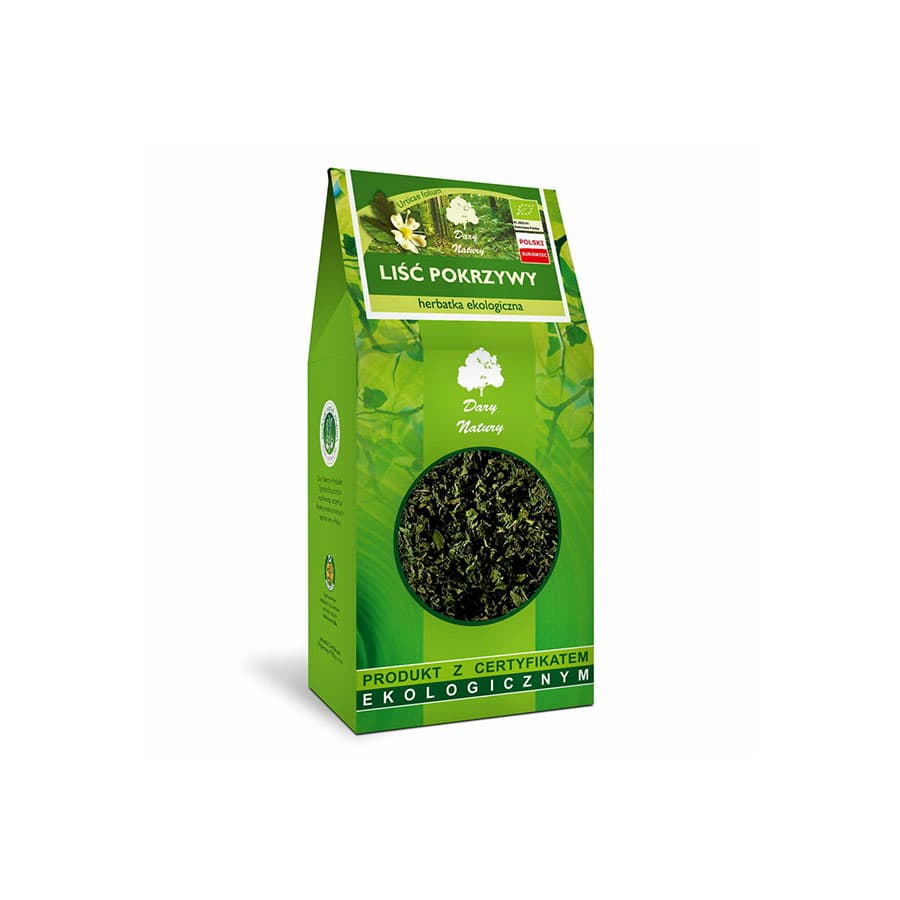 DARY NATURY Herbatka liść pokrzywy BIO 80 g