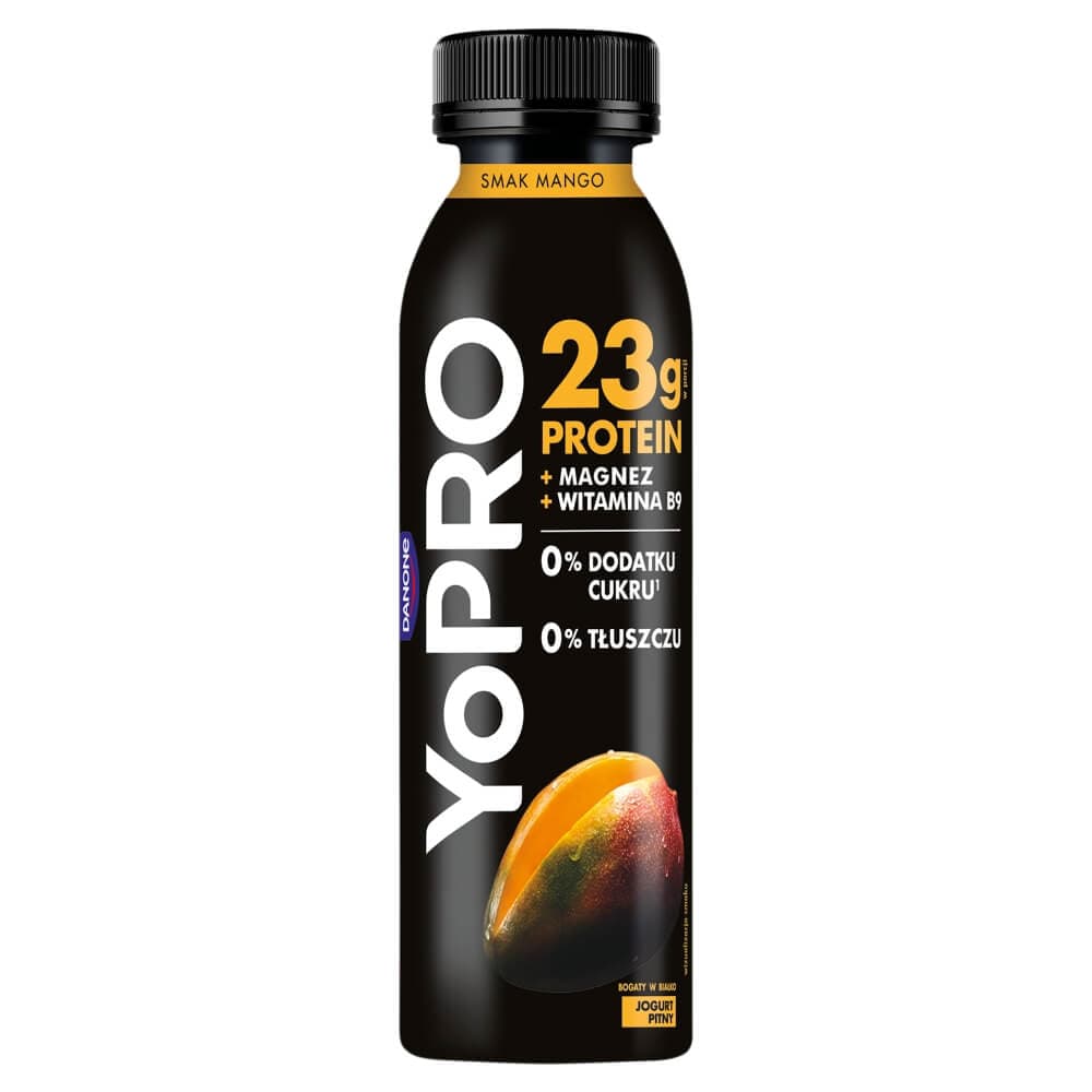 DANONE YOPRO Jogurt pitny proteinowy o smaku mango 270 g
