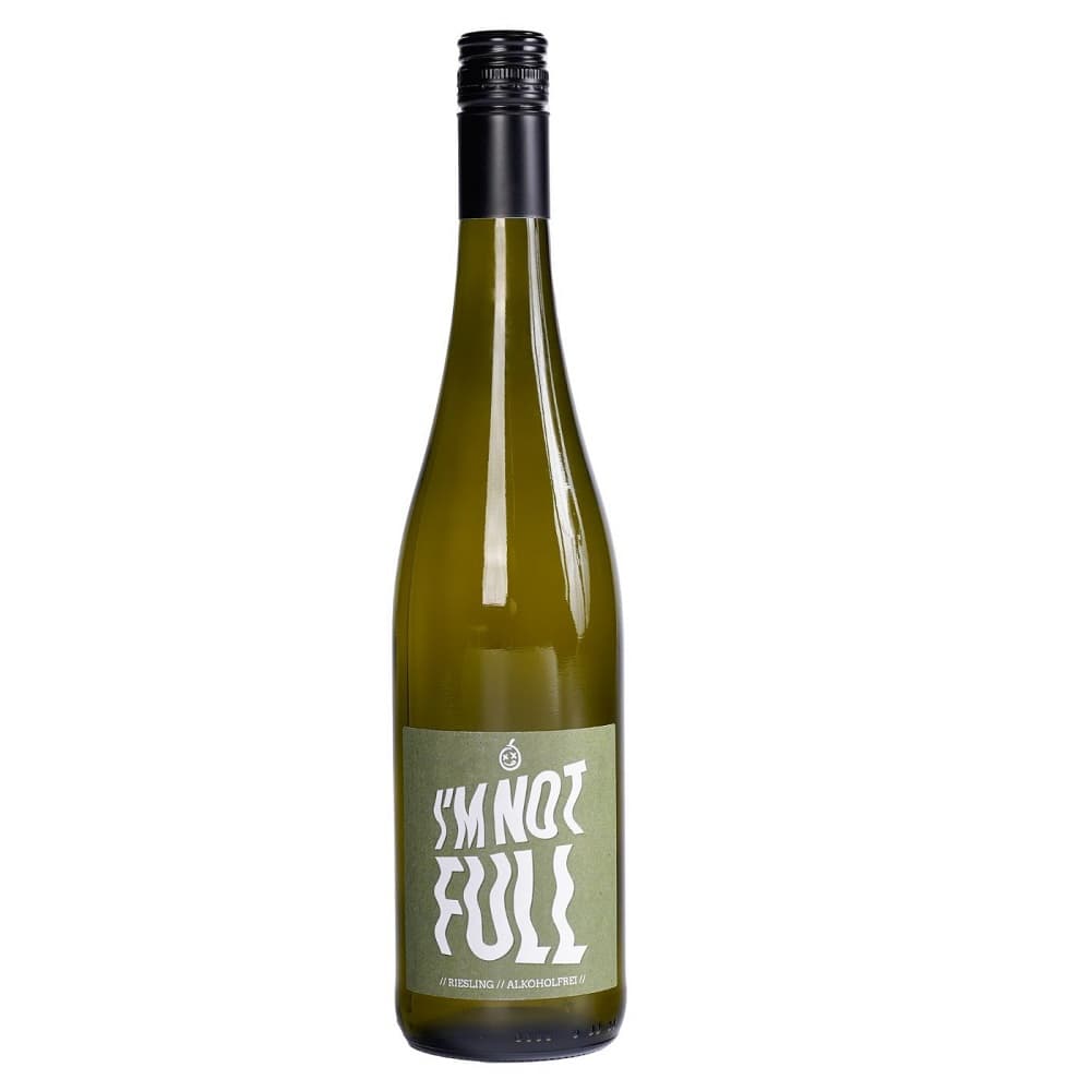 I AM NOT FULL Wino białe Riesling bezalkoholowe 750 ml