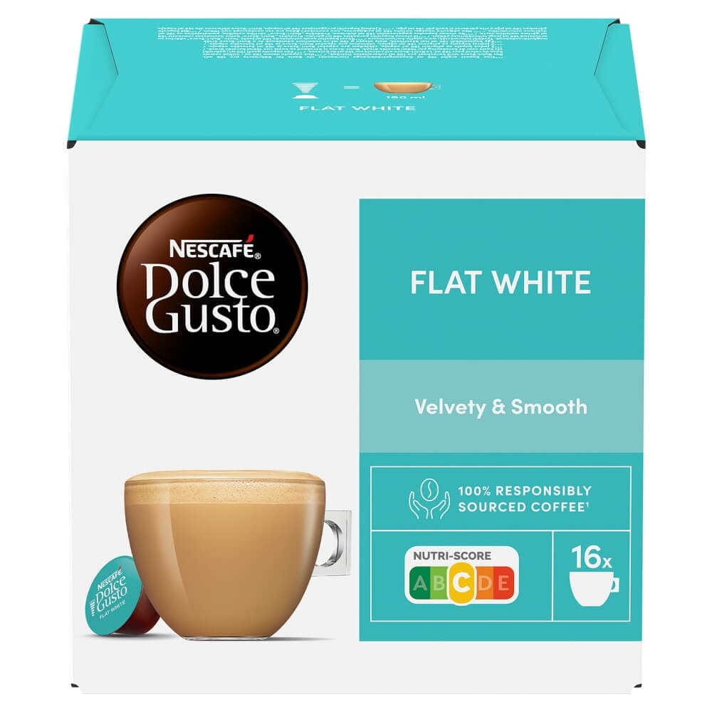 NESCAFE DOLCE GUSTO Kawa w kapsułkach Flat White 16 szt.