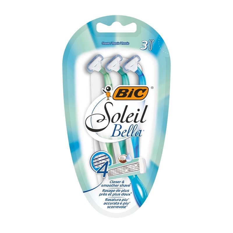BIC SOLEIL Maszynka do golenia dla kobiet Bella 3 szt.