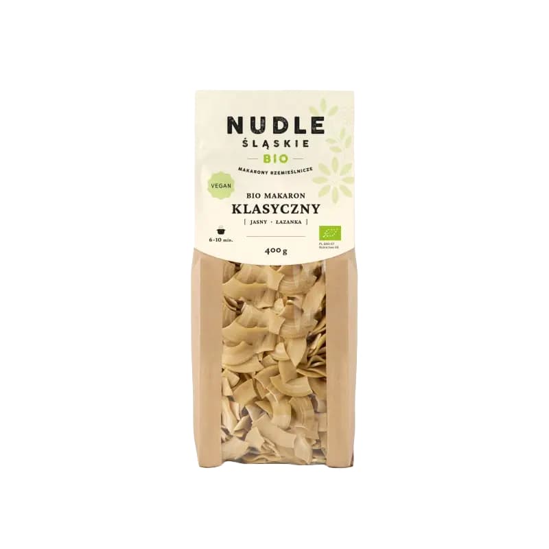 NUDLE ŚLĄSKIE Makaron łazanka BIO 400 g