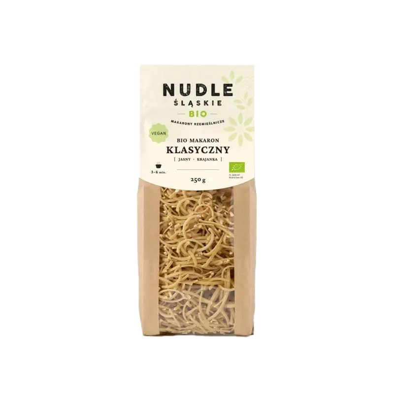 NUDLE ŚLĄSKIE Makaron krajanka BIO 250 g