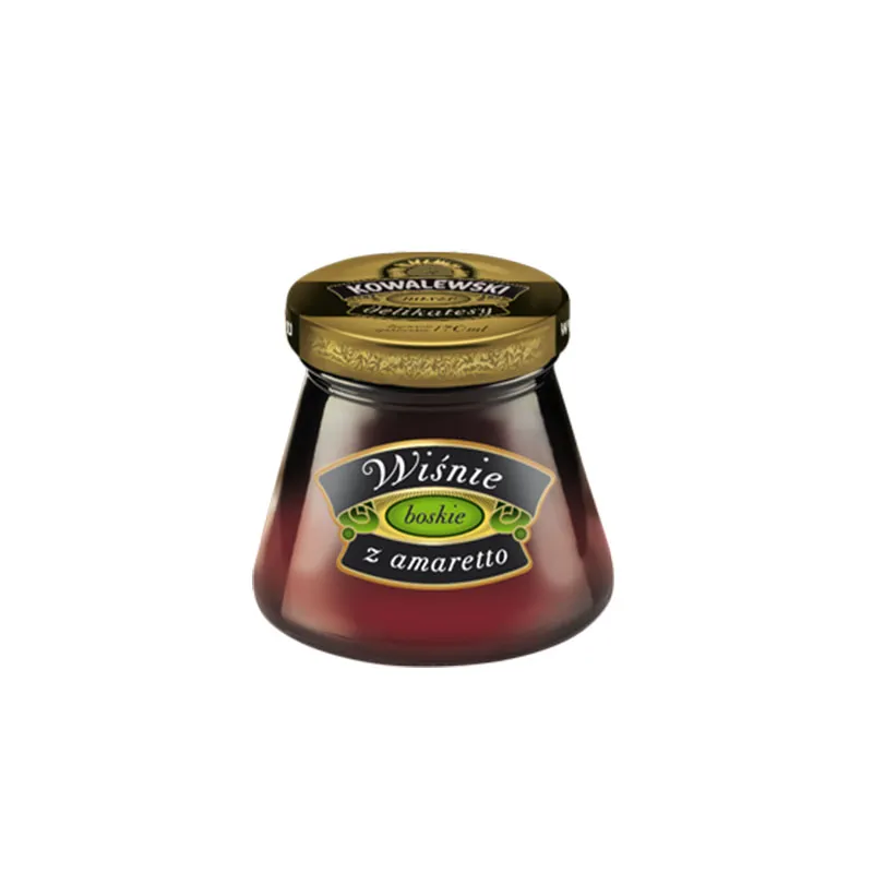 KOWALEWSKI Wiśnie z amaretto 180 g