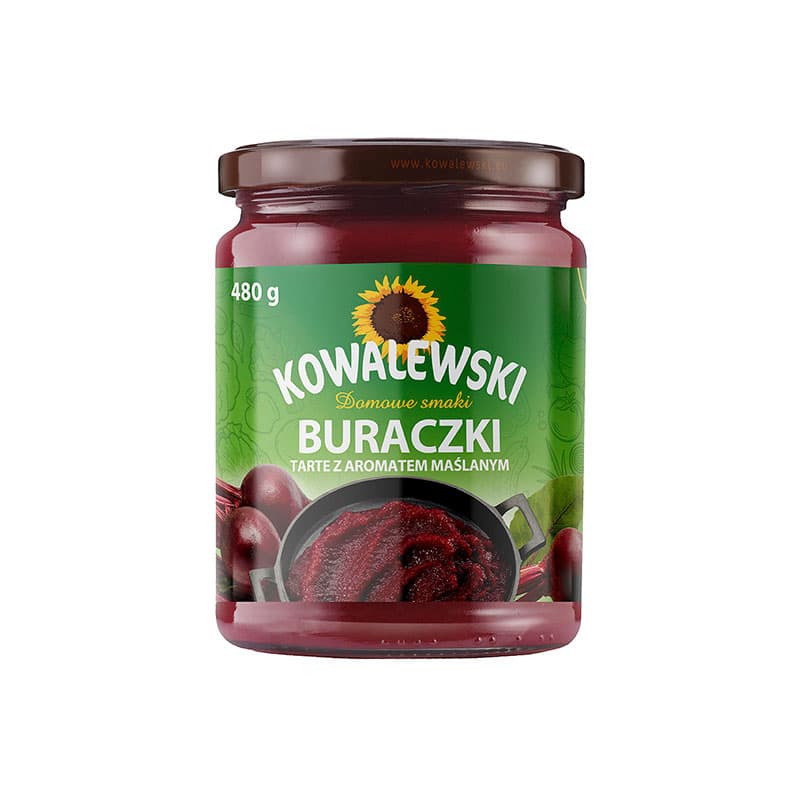 KOWALEWSKI Buraczki tarte z aromatem maślanym 540 ml