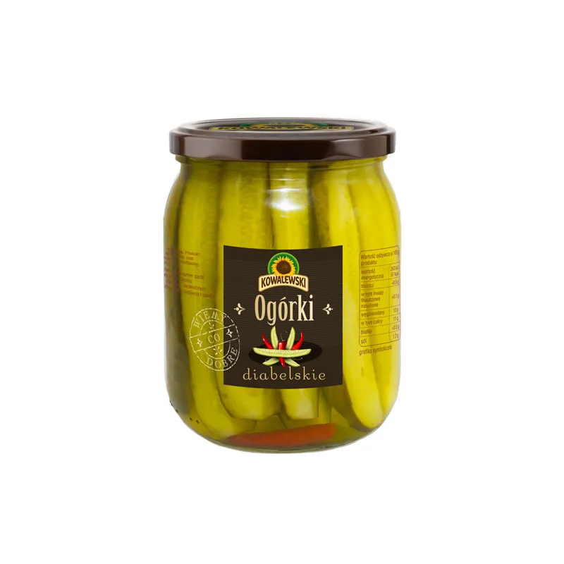 KOWALEWSKI Ogórki diabelskie 540 ml