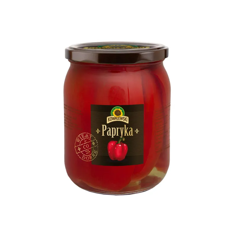 KOWALEWSKI Papryka marynowana ćwiartki 540 ml