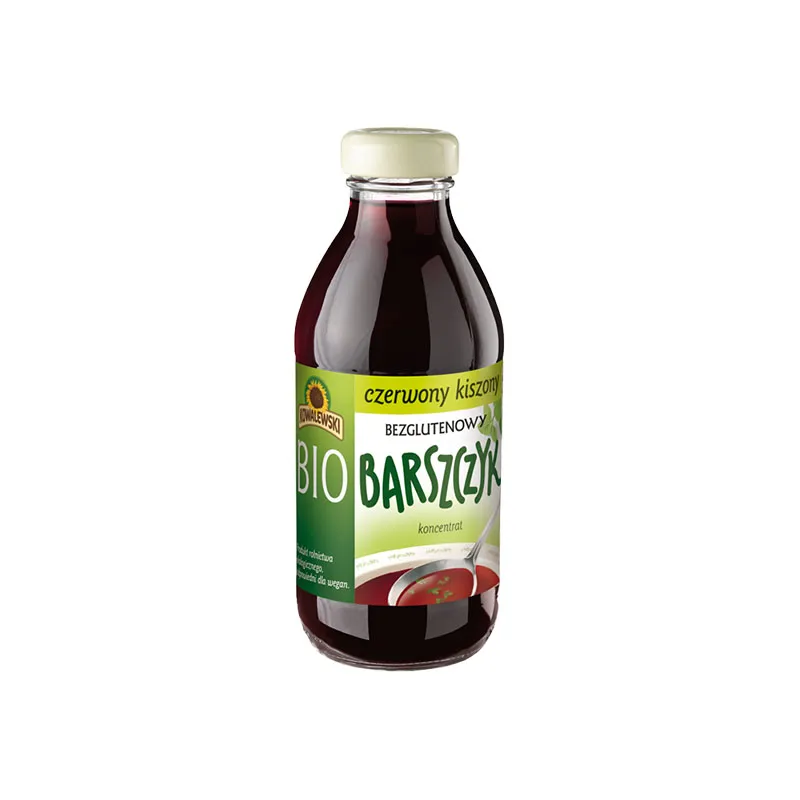 KOWALEWSKI Barszczyk czerwony kiszony koncentrat bezglutenowy BIO 320 ml