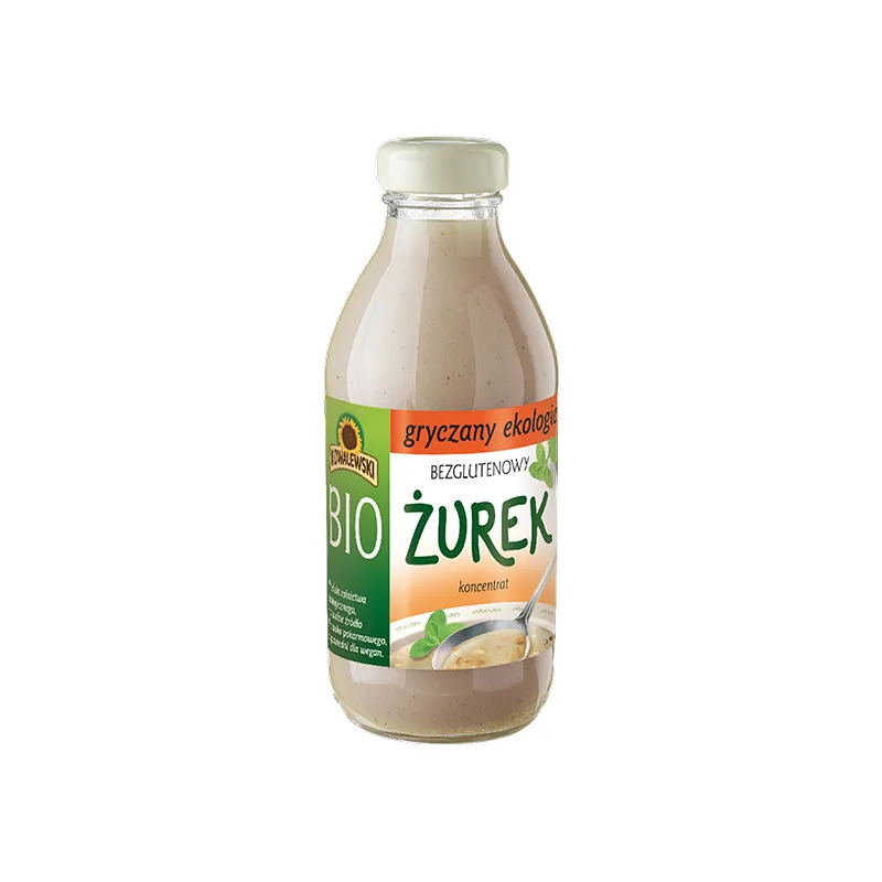 KOWALEWSKI Żurek gryczany bezglutenowy koncentrat BIO 320 ml
