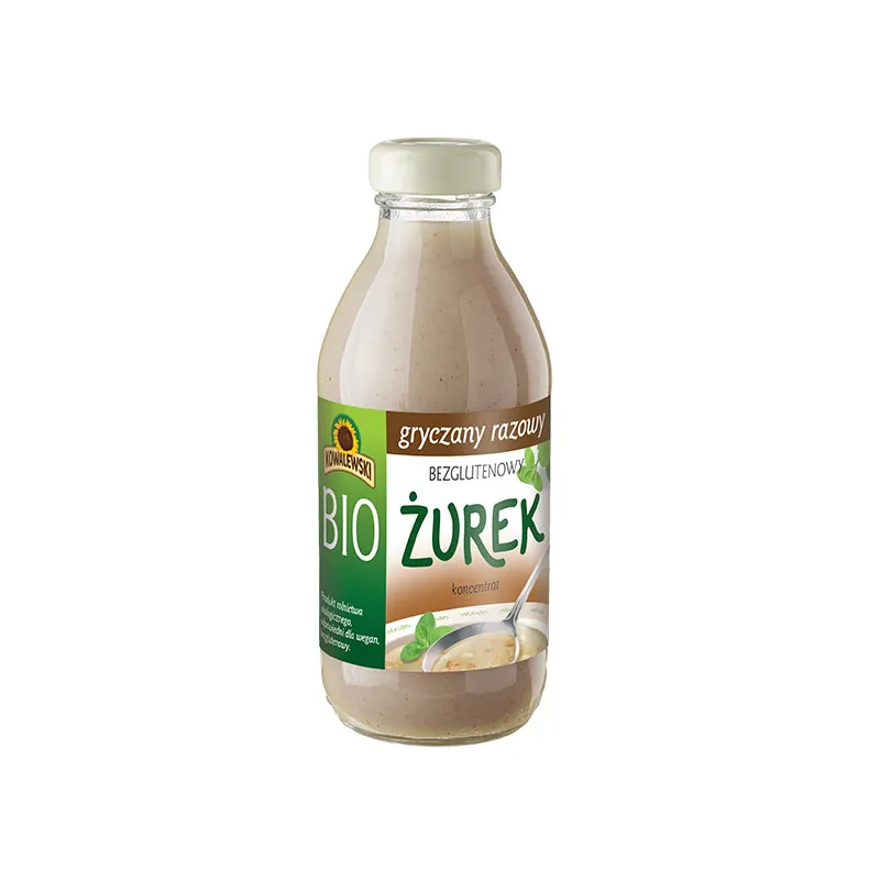 KOWALEWSKI Żurek gryczany razowy koncentrat bezglutenowy BIO 320 ml