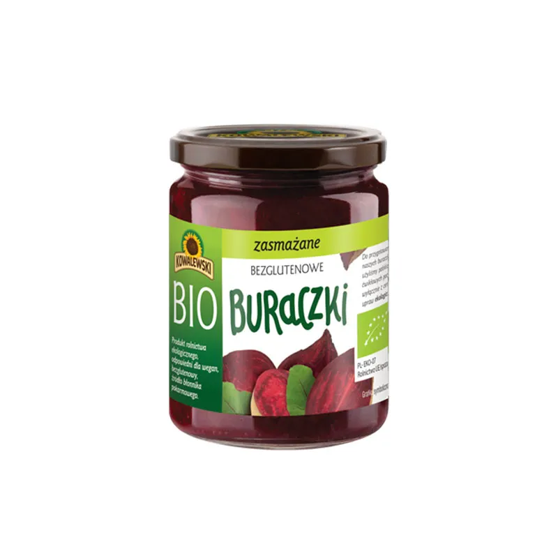 KOWALEWSKI Buraczki zasmażane bezglutenowe BIO 540 ml
