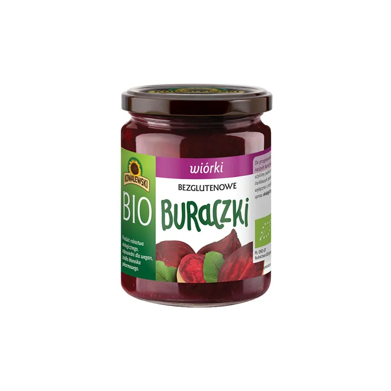 KOWALEWSKI Buraczki wiórki bezglutenowe BIO 540 ml