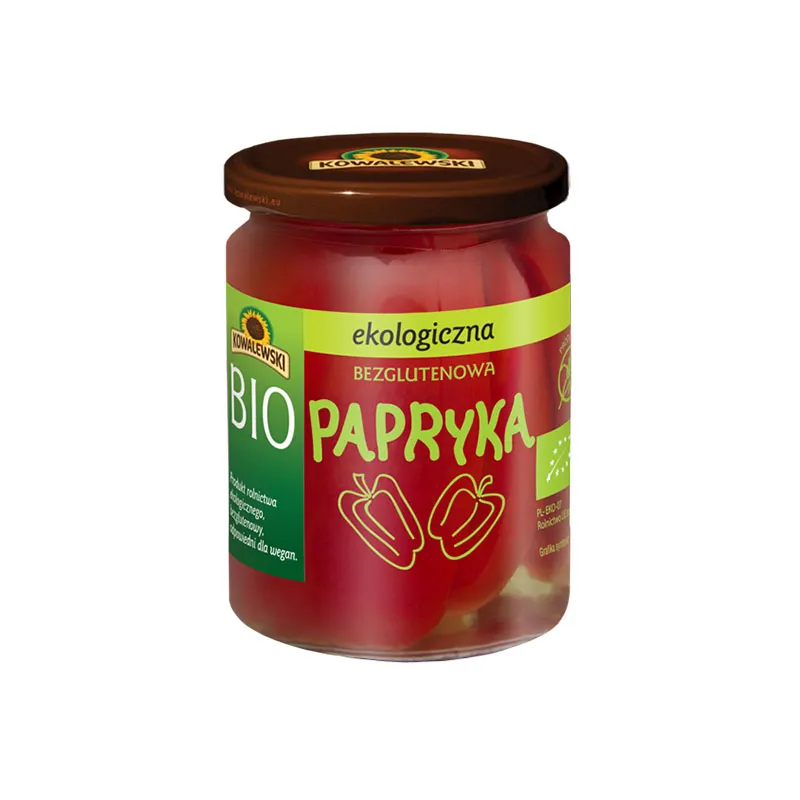 KOWALEWSKI Papryka marynowana BIO 540 ml