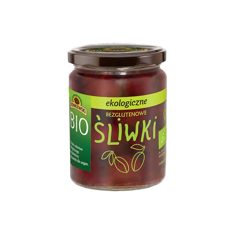 KOWALEWSKI Śliwki marynowane BIO 540 ml