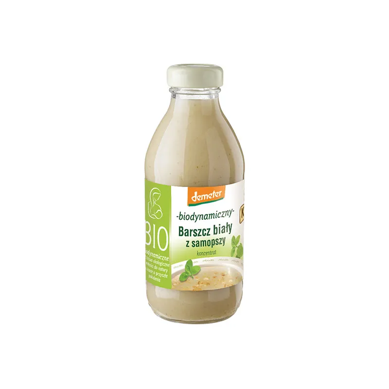 KOWALEWSKI Barszcz biały z samopszy demeter koncentrat BIO 320 ml
