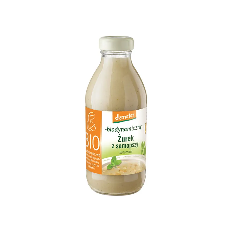 KOWALEWSKI Żurek z samopszy demeter koncentrat BIO 320 ml