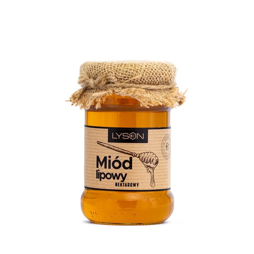ŁYSOŃ Miód lipowy 400 g