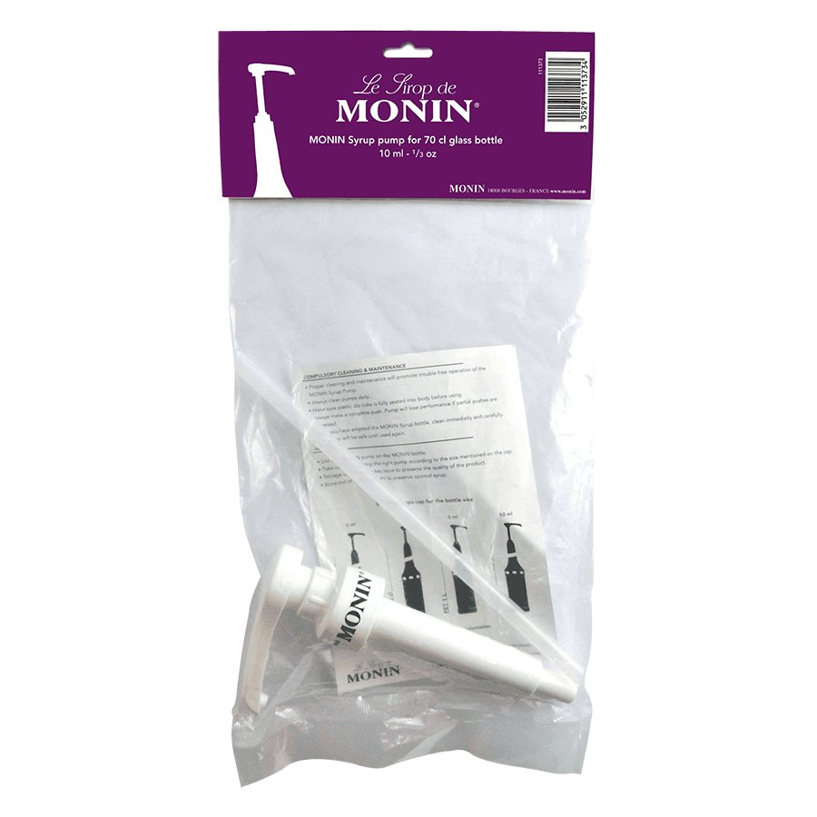 MONIN Pompka do syropów w szkle 10 ml 1 szt.
