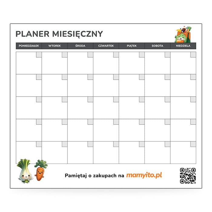 MAMITA Planer z flamastrem 1 szt