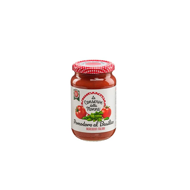 LE CONSERVE DELLA NONNA Passata przecier pomidorowy z bazylią 350 g