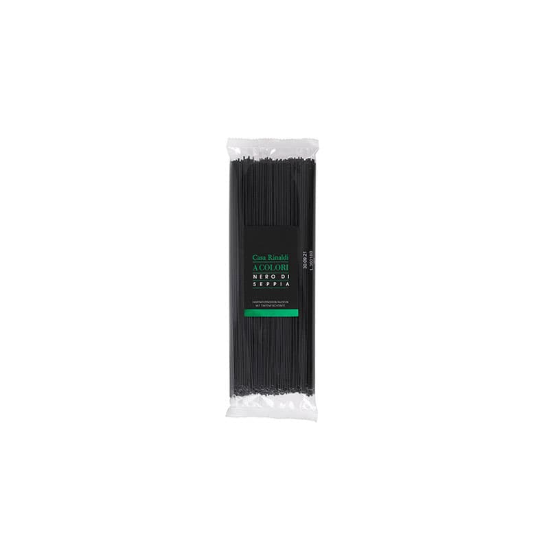 CASA RINALDI Makaron czarny z atramentem z kałamarnicy spaghetti 500 g