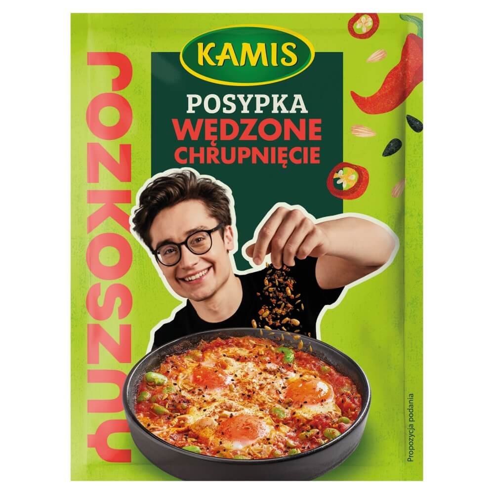 KAMIS Posypka wędzone chrupnięcie Rozkoszny 15 g