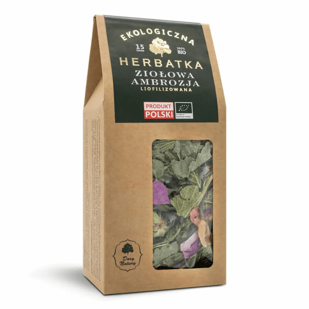 DARY NATURY Herbatka liofilizowana Ziołowa Ambrozja BIO 15 g