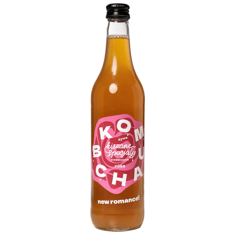 KISZONE SPECJAŁY Kombucha róża 500 ml