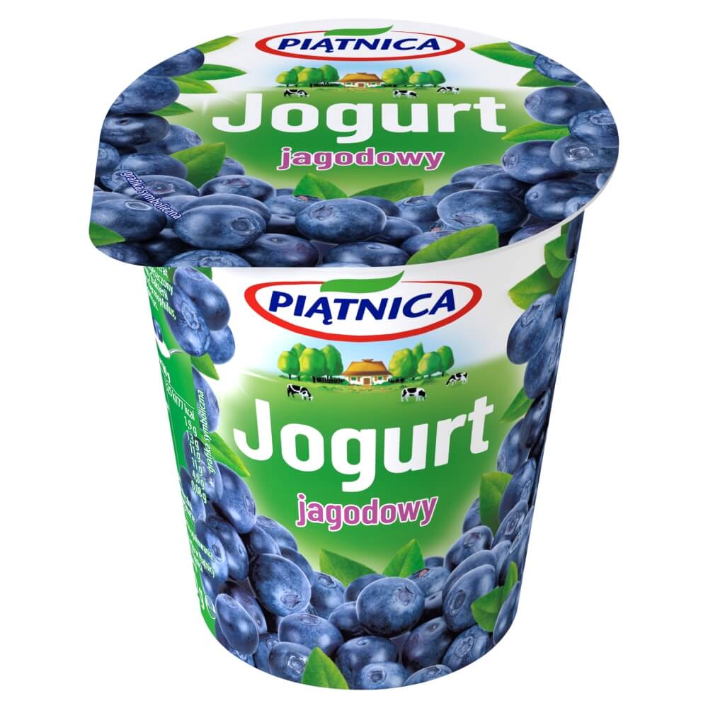 PIĄTNICA Jogurt jagodowy 150 g