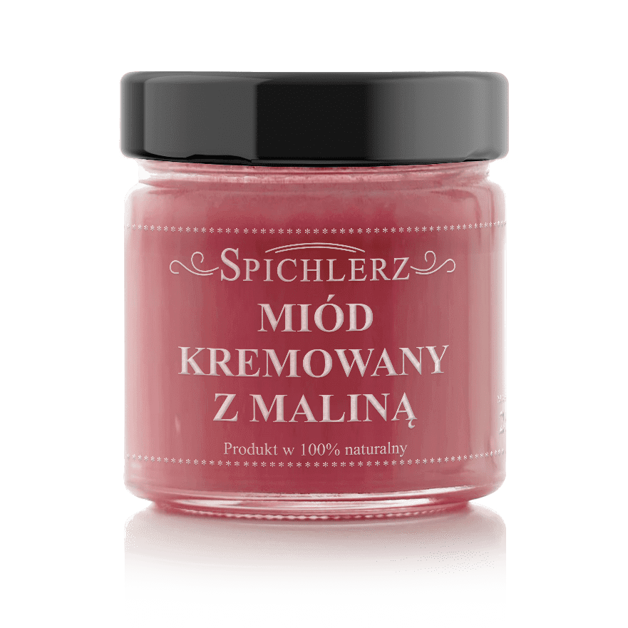 SPICHLERZ Miód kremowany z maliną 250 g
