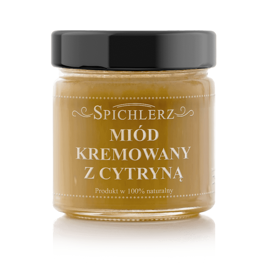 SPICHLERZ Miód kremowany z cytryną 250 g