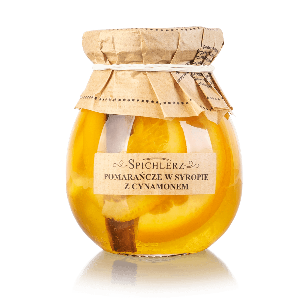 SPICHLERZ Pomarańcze w syropie z cynamonem 260 g