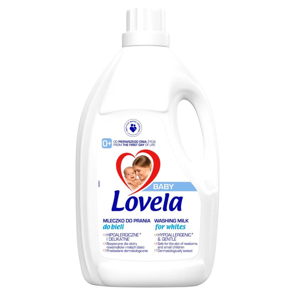 LOVELA BABY Mleczko do prania bieli dla niemowląt i dzieci 4500 ml