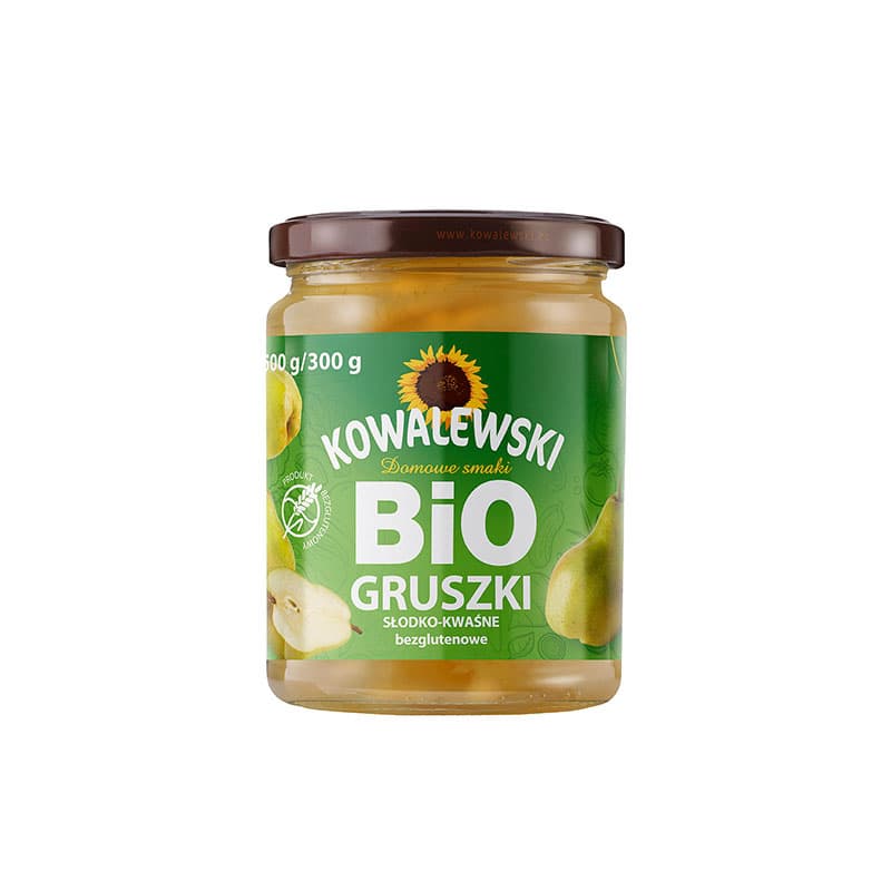 KOWALEWSKI Gruszki słodko-kwaśne bezglutenowe BIO 540 ml