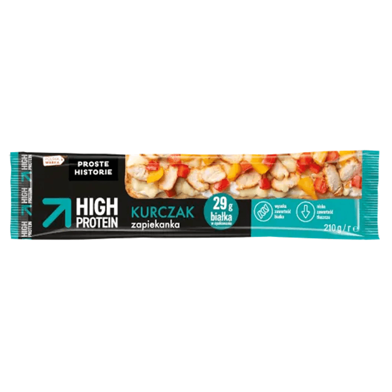 PROSTE HISTORIE Zapiekanka z kurczakiem High Protein mrożona 210 g