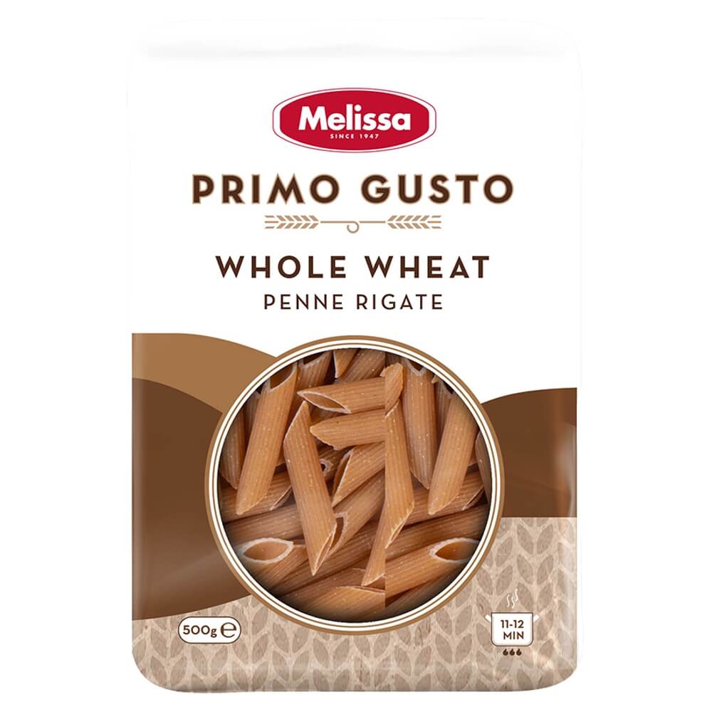 PRIMO GUSTO Makaron Penne Rigate pełnoziarnisty 500 g